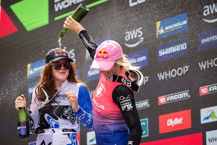Leaders of Loudenvielle — Hemstreet & Goldstone Take World Cup DH Wins