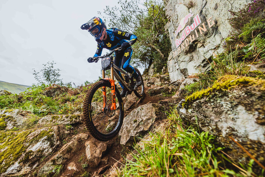 Full FOX podium at Red Bull Hardline Wales 2025