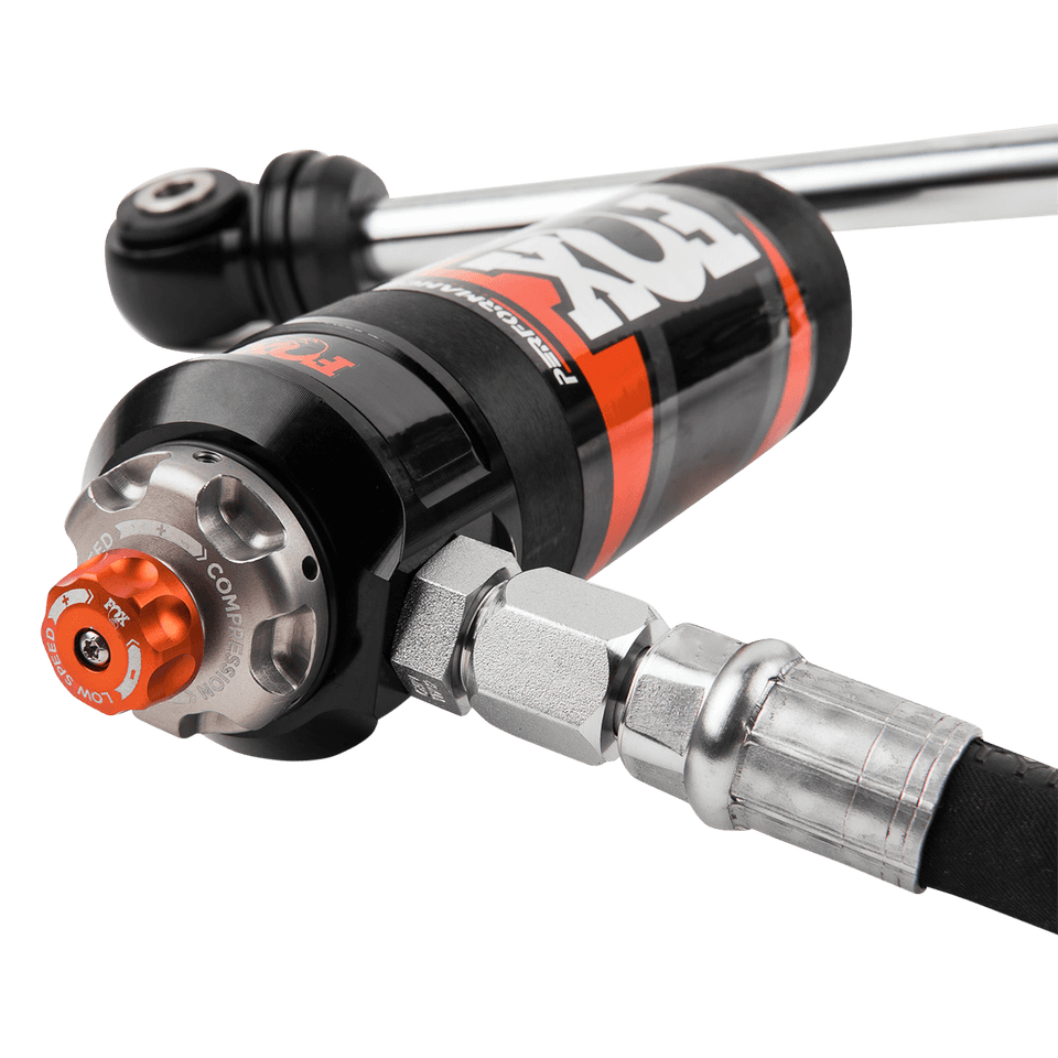 【Sobaq】MT Suede Racing JK FOX 2.5 Front Shocks w/ DSC Reservoir | 4.5-6 Inch Lift